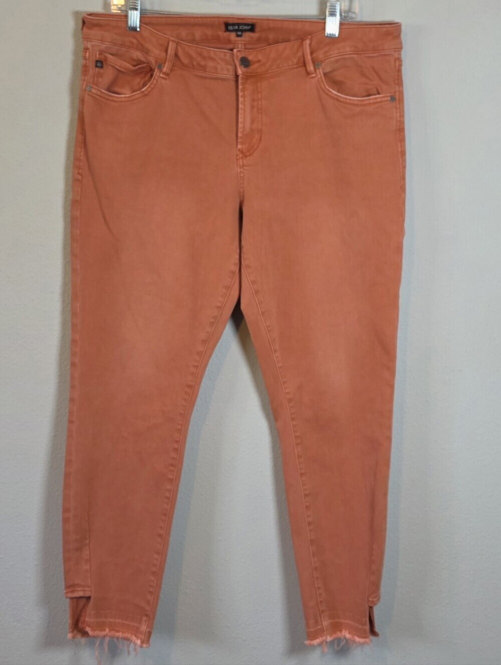 โDear John Joyrich Comfort Stretch Jeans Terracotta Rust 32 Boho Chic